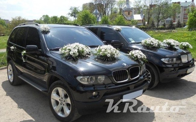 Аренда BMW X5 E53 на свадьбу Кривой Рог